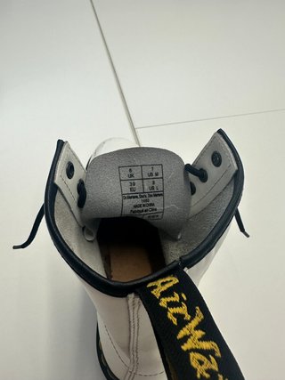 Botas Dr. Martens Blancas Talla 39