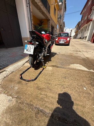 Moto 125cc RST 25 Deportiva Roja Negra