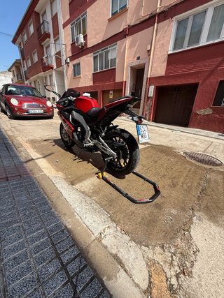 Moto 125cc RST 25 Deportiva Roja Negra
