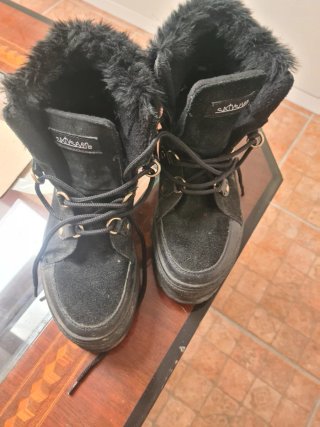 Botines Sixtyseven Mujer Negro
