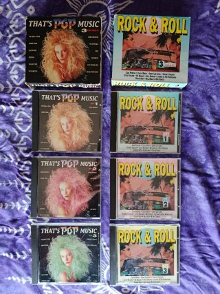 Lotes de CDs: Pop, Latina y Rock & Roll