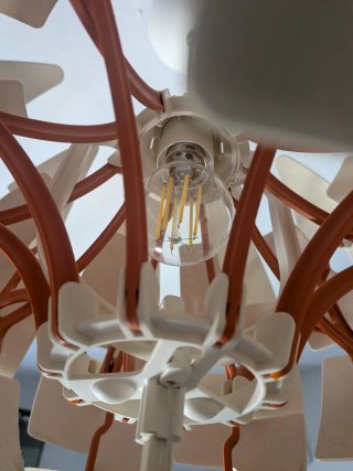 Lámpara colgante esférica Ikea