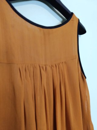 Vestido H&M Naranja Talla 34