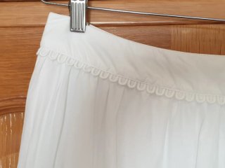 Conjunto Ibicenco Falda y Top Blanco