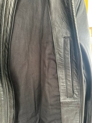 Chaqueta Piel Pepe Jeans XXL Negra Hombre