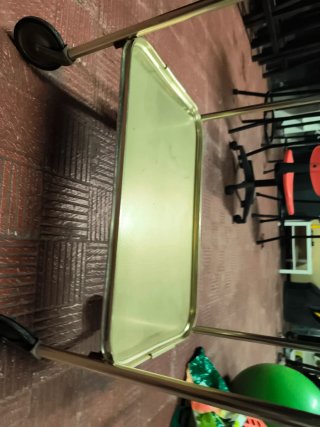 Camarera retro aluminio ligera