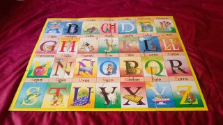 Pequepuzzle El Abecedario Dinova 12 Piezas