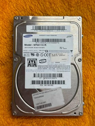 Disco Duro 3,5" 40GB SAMSUNG