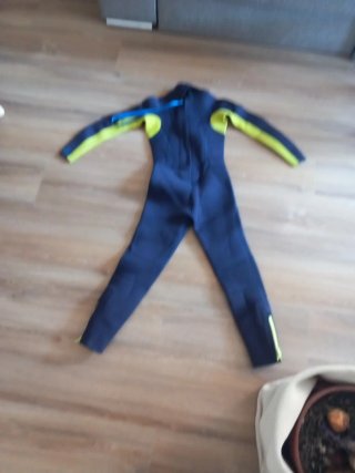 Neopreno azul y amarillo