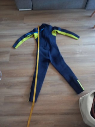 Neopreno azul y amarillo