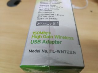 Adaptador WiFi USB TP-Link 150Mbps