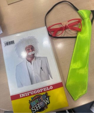 Kit Disfraz Einstein Talla Única