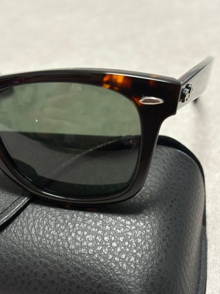 Gafas de Sol Ray-Ban Wayfarer Tortoise/G15 Green