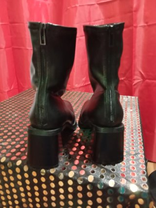 Botines Zara Talla 39 Negros