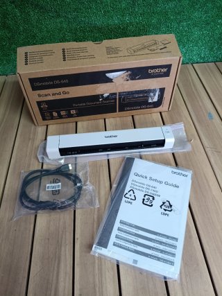 Escáner Portátil Brother DS-640 Blanco