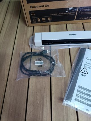 Escáner Portátil Brother DS-640 Blanco
