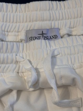 Stone Island Pantaloncino Bianco