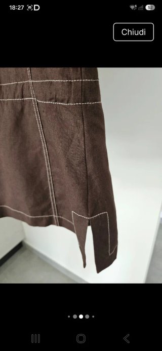 Camicia estiva donna Elena Mirò marrone