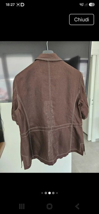 Camicia estiva donna Elena Mirò marrone