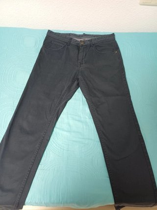 Pantalón vaquero Zara Basic Collection Talla L 40