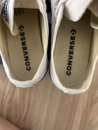 Converse Plataforma Beige Talla 38