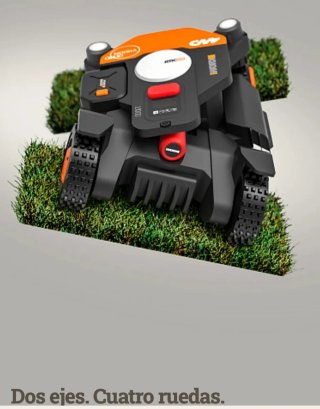 Robot cortacésped WORX LANDROID 4WD