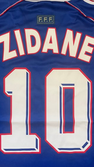 Francia t-shirt/maillot 1998 Zidane