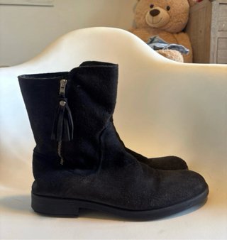 Botines Geox Piel Negro
