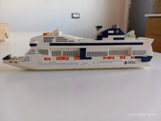 Lego MSC Nave da Crociera