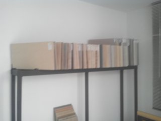 Armazón expositor cerámica hierro 88 pzas