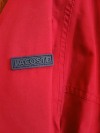 Chaqueta Lacoste Roja