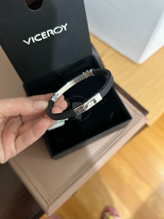 Pulsera Viceroy Hombre Acero y Carbono