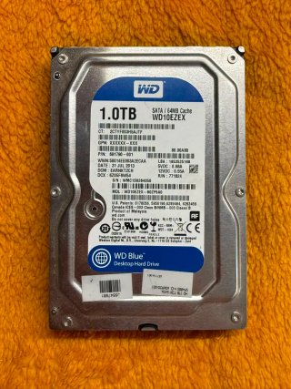 Disco Duro 3,5" 1000GB SATA WD10EZEX