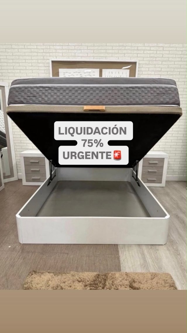 Offerta totale su set di letti con materasso o separatamente con spedizione solo a Valencia e dintorni!