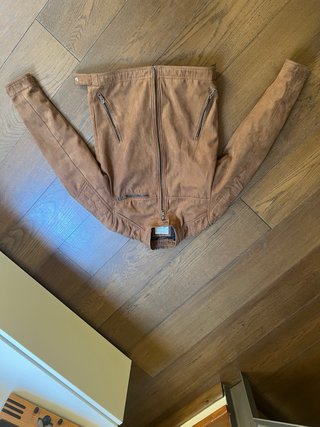 Giacca Jack & Jones scamosciata marrone