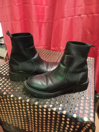 Botines Bershka Negros Talla 38