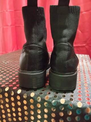 Botines Bershka Negros Talla 38