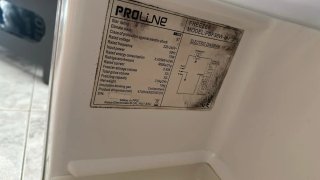 Congelatore piccolo Proline bianco