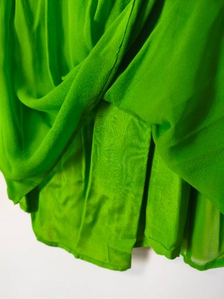 Vestido fiesta Tintoretto verde