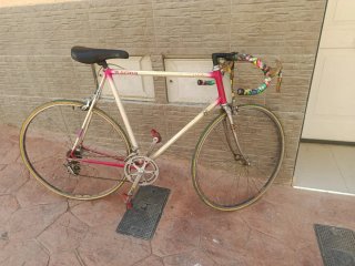 Bicicleta de carreras vintage