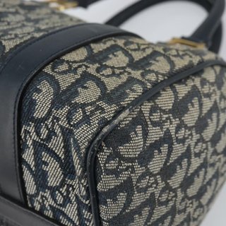 Christian Dior Trotter Canvas Mini Boston Bag