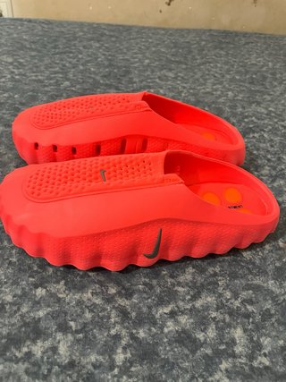 Chanclas Nike Mind Naranja y rojo