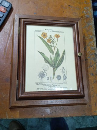 Armario Vintage Madera Llaves