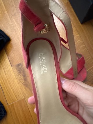 Tacones Michael Kors Rojos