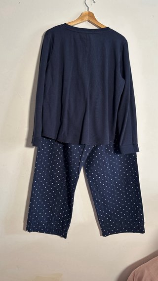 Pijama Gap Azul Manga Larga