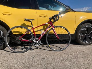 Bicicleta Carretera Specialized Roja talla XS,