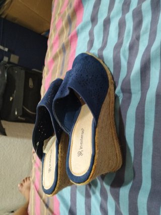 Sandalias cuña In Extenso Talla 36
