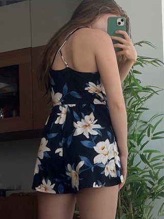 Mono corto floral tirantes verano