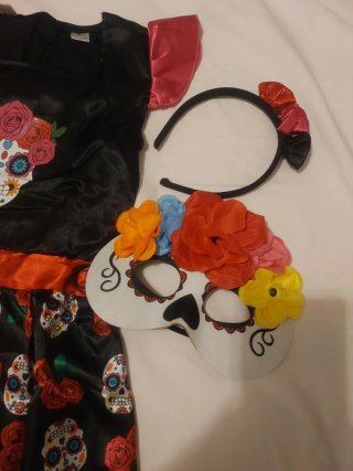 Disfraz Calavera Mexicana Día de Muertos