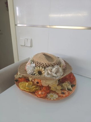2 Sombreros RIMINI 1928 Florales